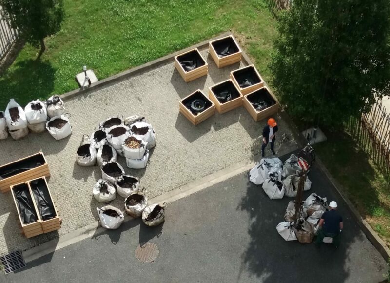 Un projet d'agriculture urbaine de VINCI Construction France