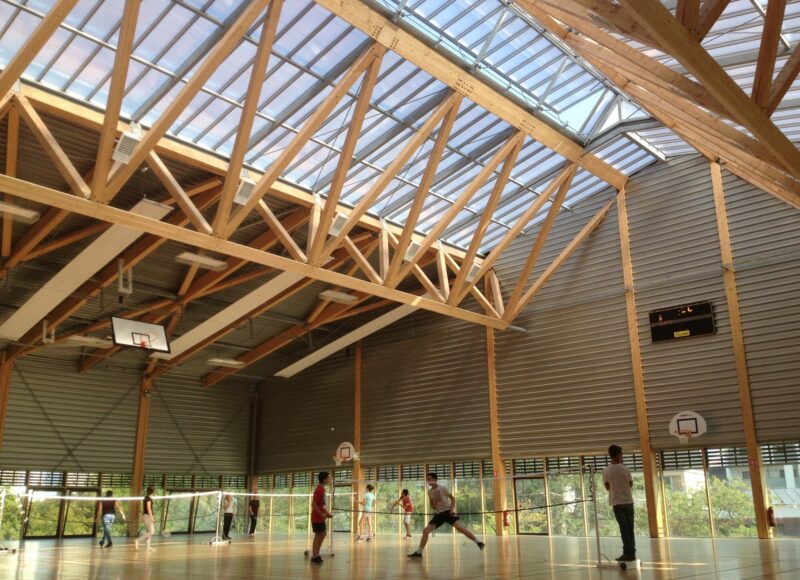 Lycee Nelson Mandela à énergie positive à Nantes