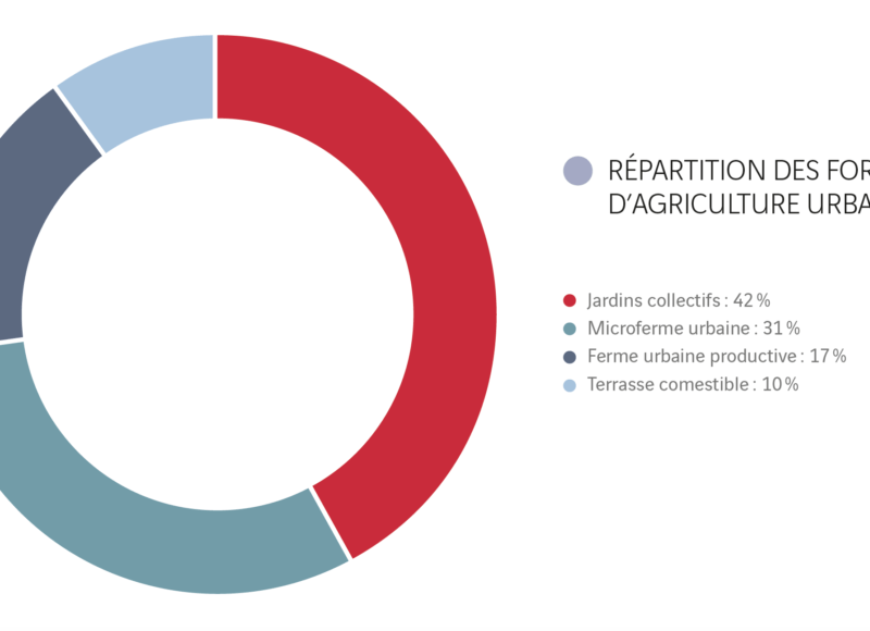Les formes d'agriculture urbaine en France