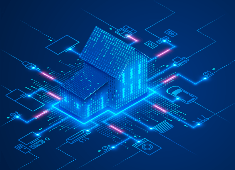 Les capteurs connectés dans une maison intelligente